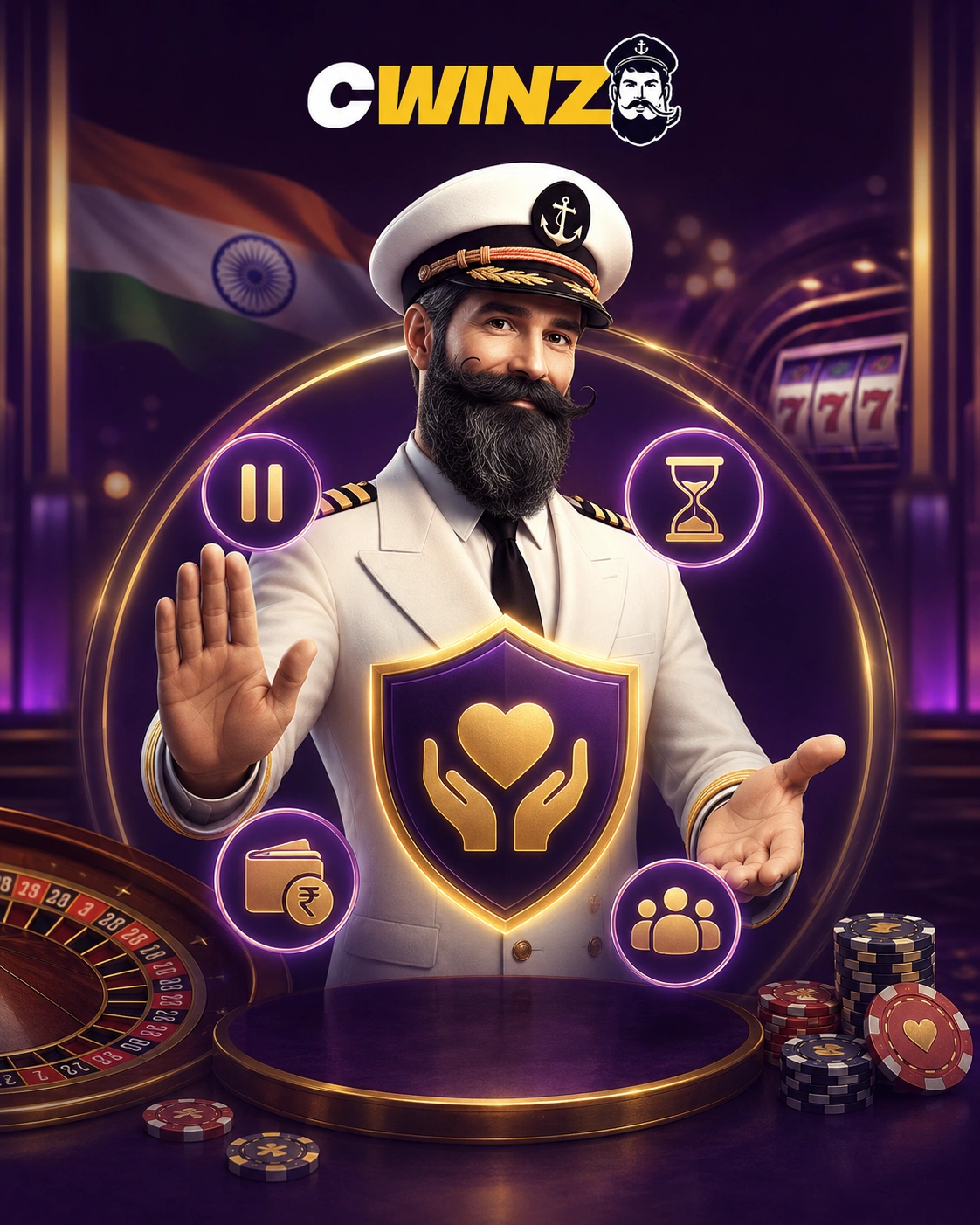 banner for responsible